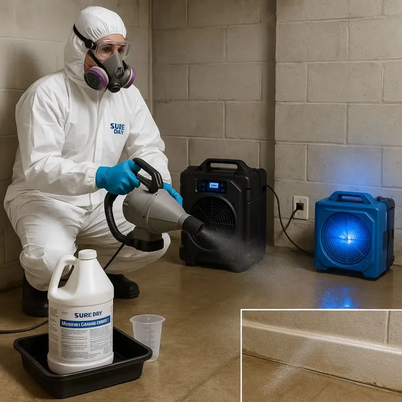 Sanitization and Odor Removal process in Cullen, LA