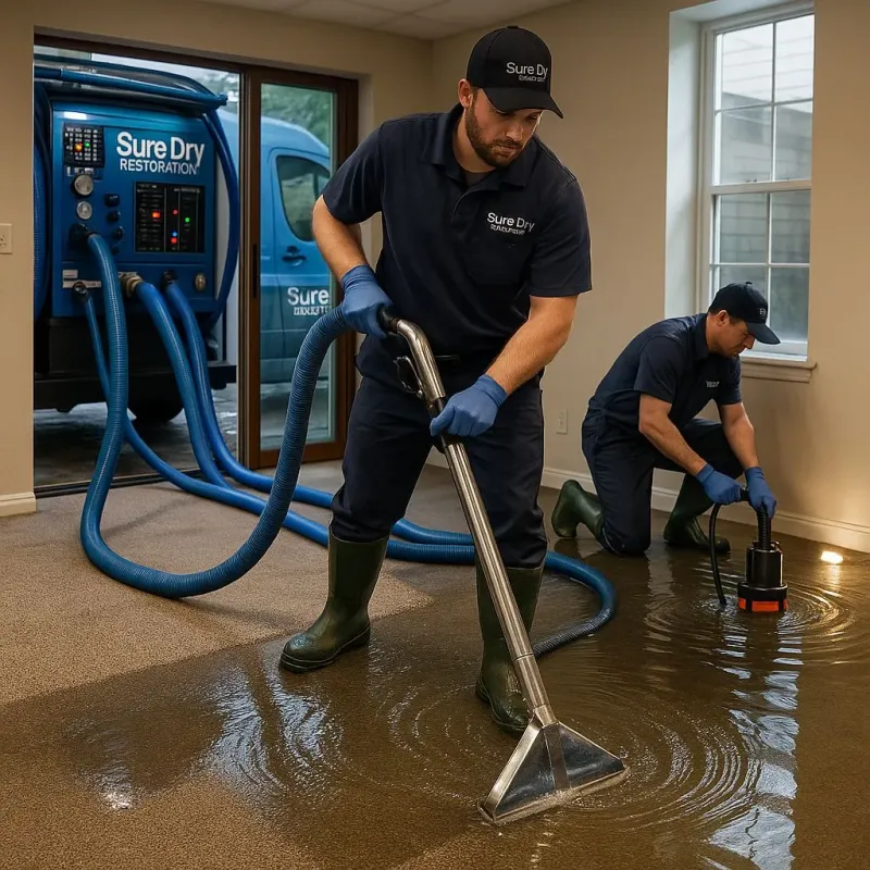 Water Extraction and Removal process in Cullen, LA